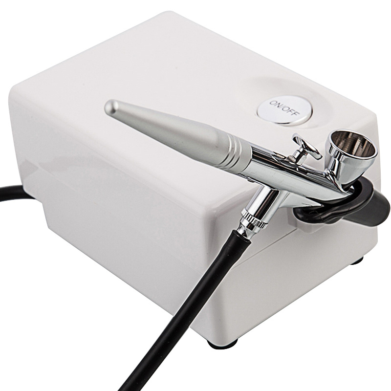 Portable BT16 Sprayer Makeup f - đánh giá và giá Spray Gun Air Compressor Kit