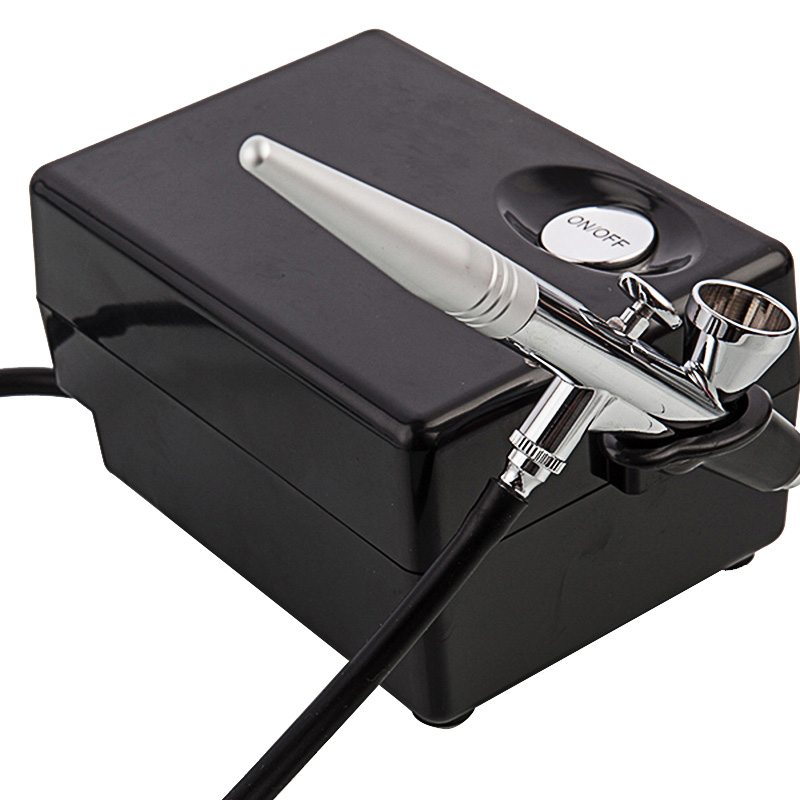 Portable BT16 Sprayer Makeup f - đánh giá và giá Spray Gun Air Compressor Kit