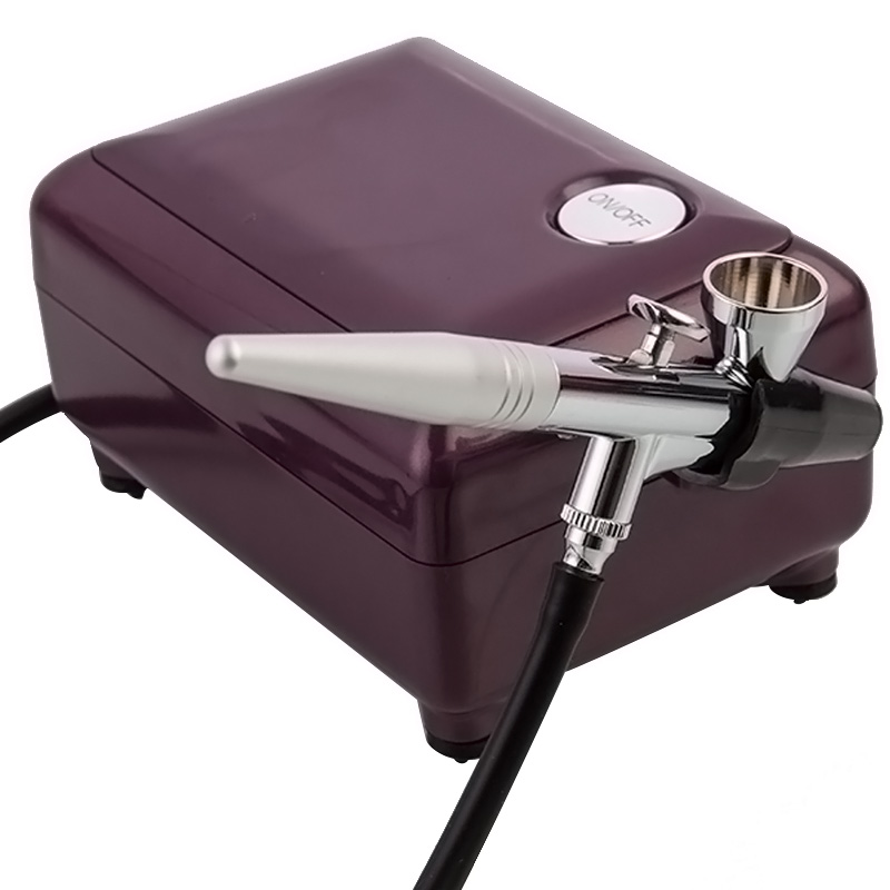 Portable BT16 Sprayer Makeup f - đánh giá và giá Spray Gun Air Compressor Kit