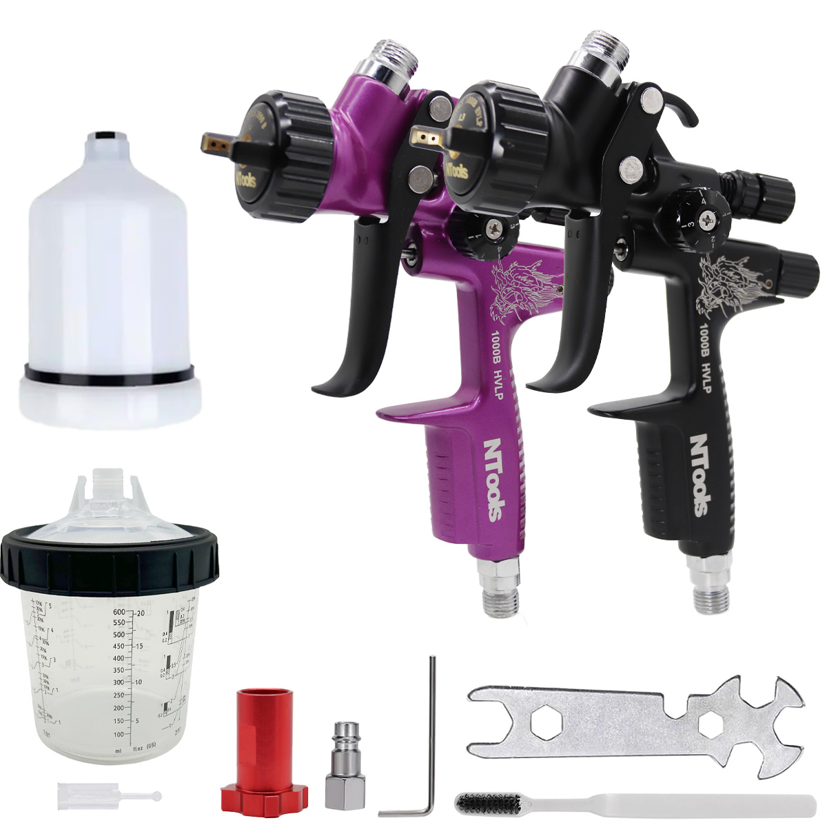 1.3mm Paint Spray Gun And 1.4m - đánh giá và giá Hvlp Spray Gun Gravity Feed