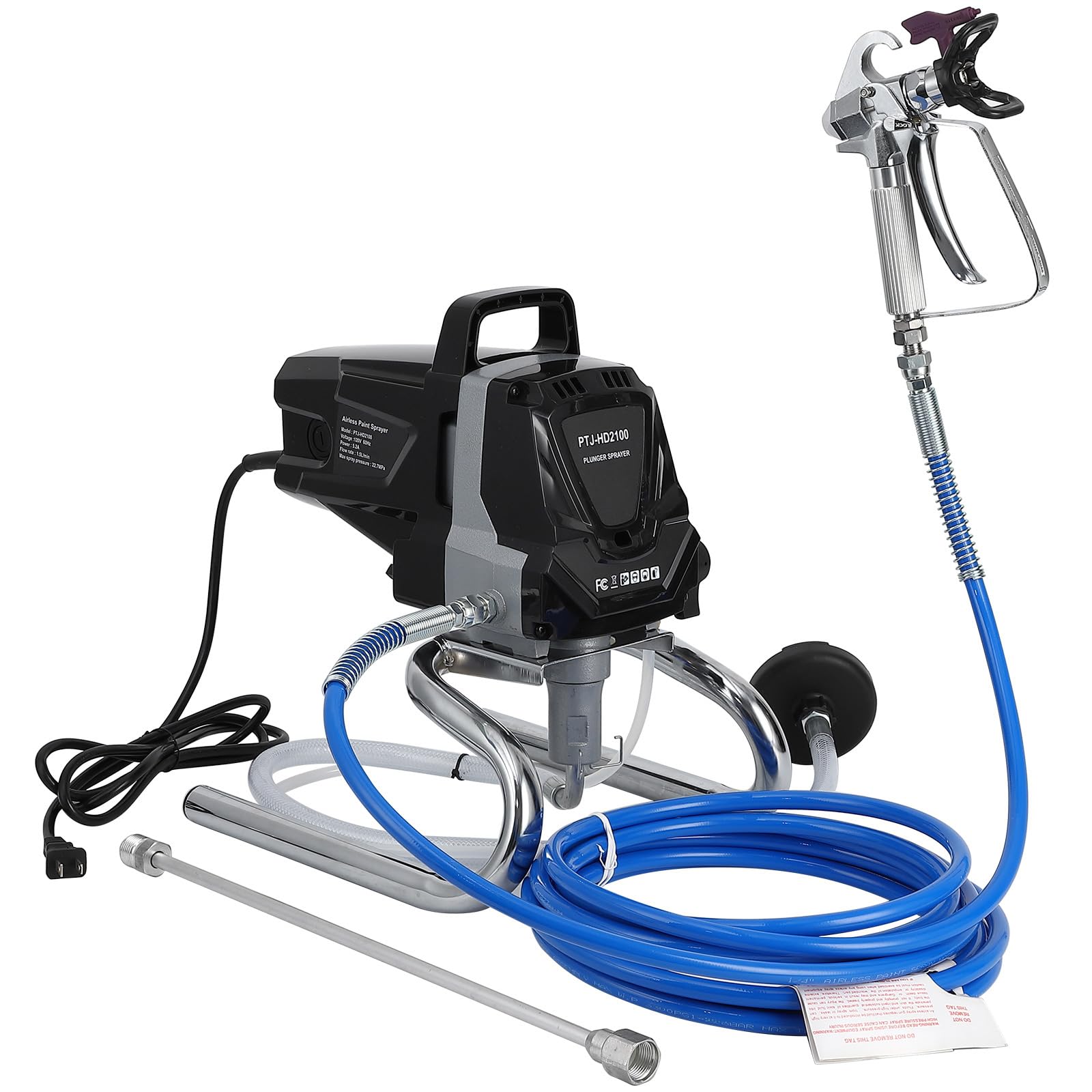 1010W High-Efficiency Airless  - đánh giá và giá Airless Paint Sprayer 3000Psi