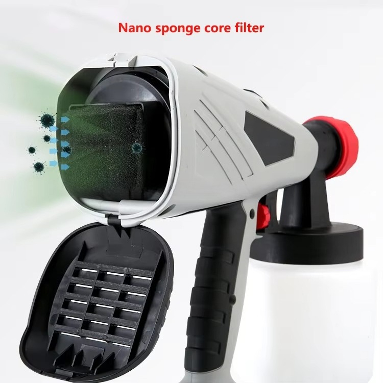 Electric Spray Gun 800w Big Po - đánh giá và giá Electric Paint Sprayer 800W