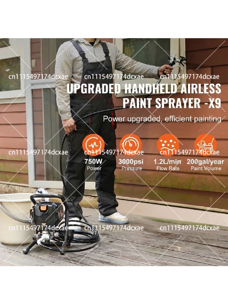 950W Electric Airless Paint Sp - đánh giá và giá Airless Paint Sprayer 3000Psi