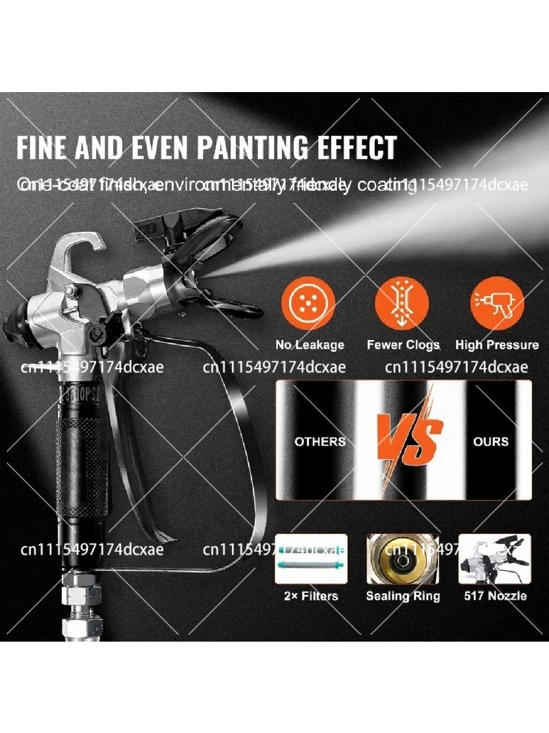 950W Electric Airless Paint Sp - đánh giá và giá Airless Paint Sprayer 3000Psi