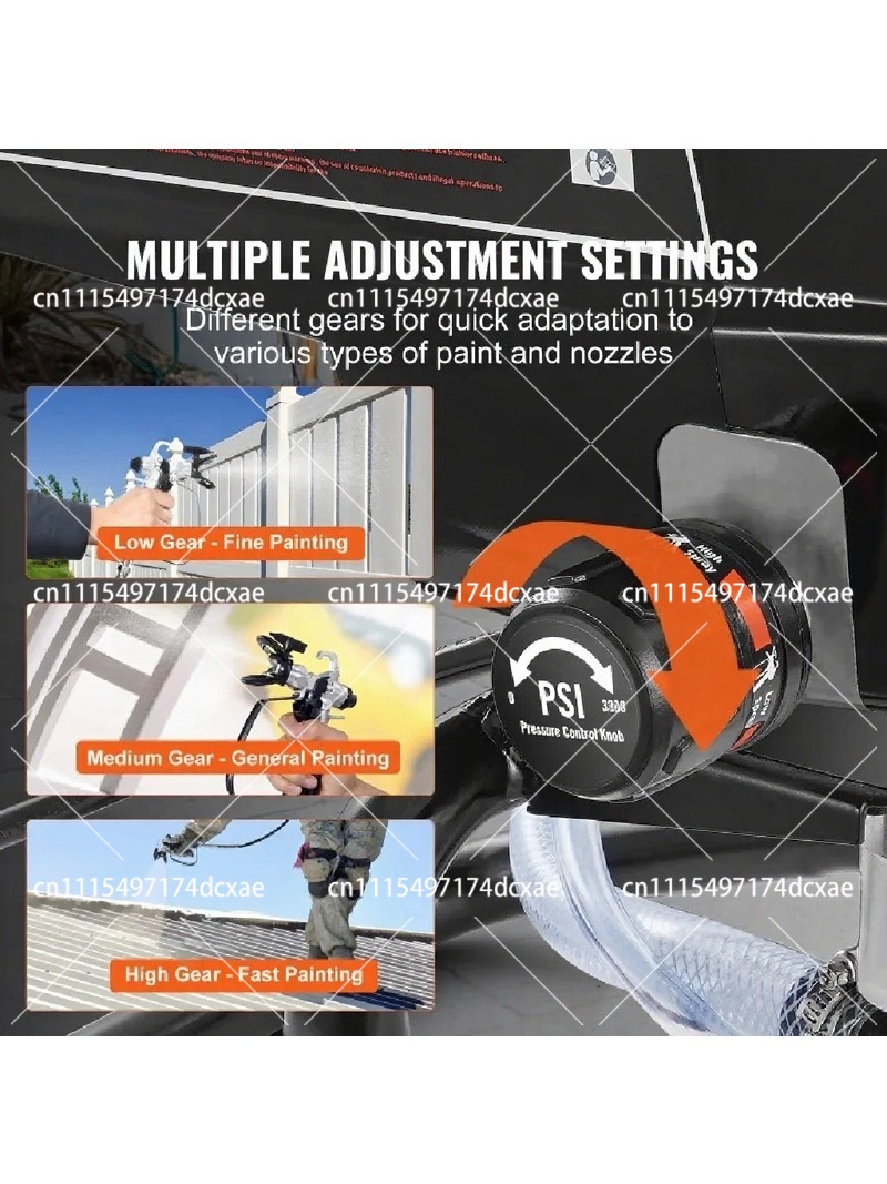950W Electric Airless Paint Sp - đánh giá và giá Airless Paint Sprayer 3000Psi